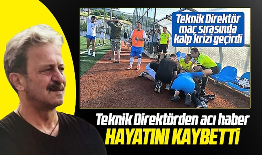 Samsun'da Yakakent Denizspor Teknik Direktörü Turgay Kullukçu hayatını kaybetti