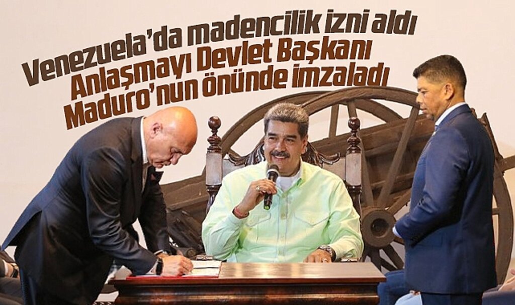 Yılport Holding Venezuela'da maden arayacak! İmzayı Samsunspor Başkanı Yıldırım attı