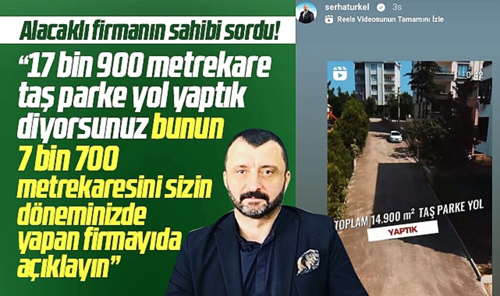 Samsun'da Atakum Belediyesi'nden alacaklı olan firmanın sahibi başkana sordu! Açıklayın