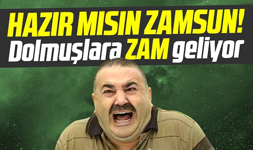 Samsun'da dolmuş ücretlerine zam geliyor! Hazır mısın Zamsun!