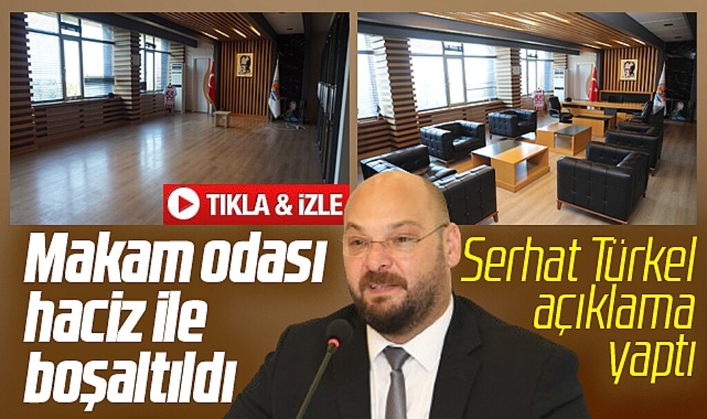Samsun'da makam odası haciz edilen Atakum Belediye Başkanı Türkel açıklama yaptı