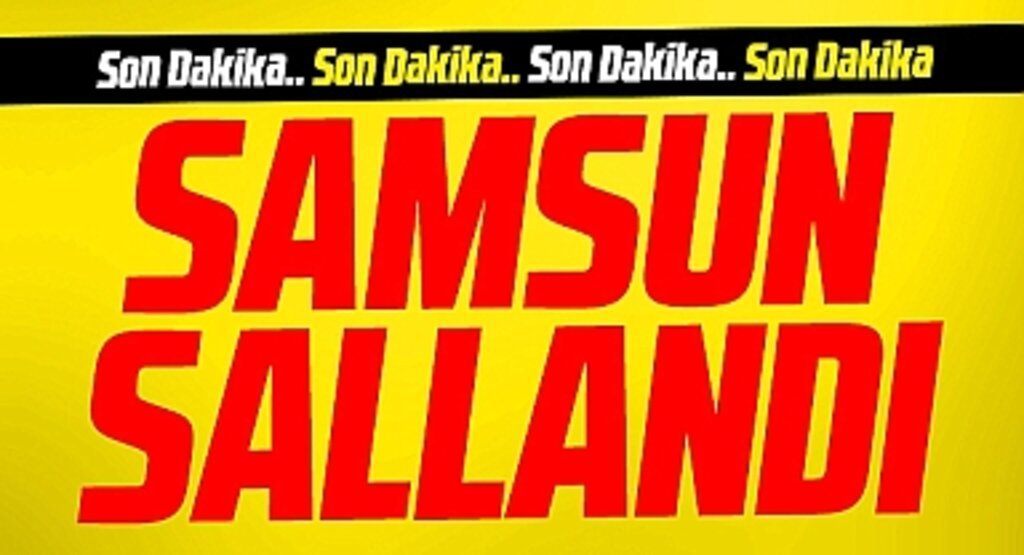 Samsun'da son dakika deprem! Samsun'da deprem mi oldu?