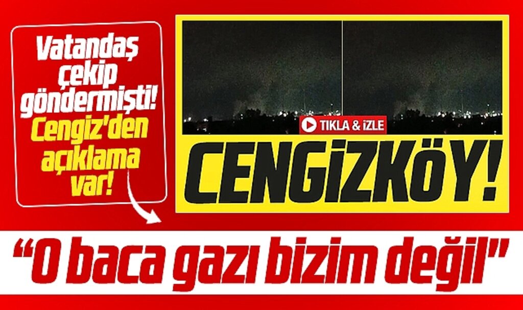Samsun'da Tekkeköy'ü boğan baca gazına Cengiz Holding'den açıklama! Bizim değil
