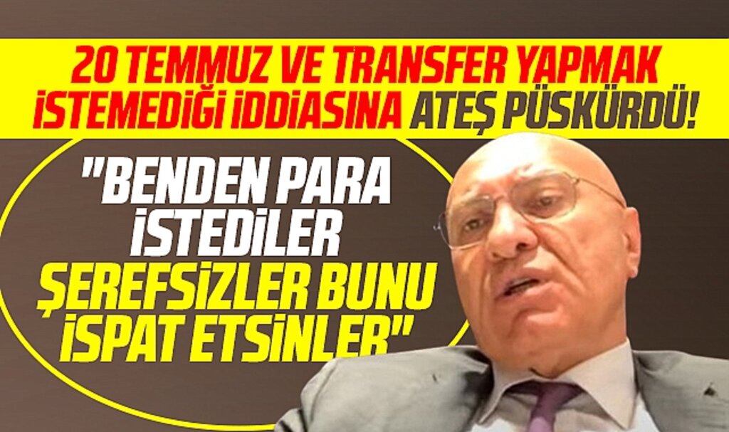 Samsunspor Başkanı Yüksel Yıldırım Trivela Spor'un transfer tahtası iddiasına ateş püskürdü