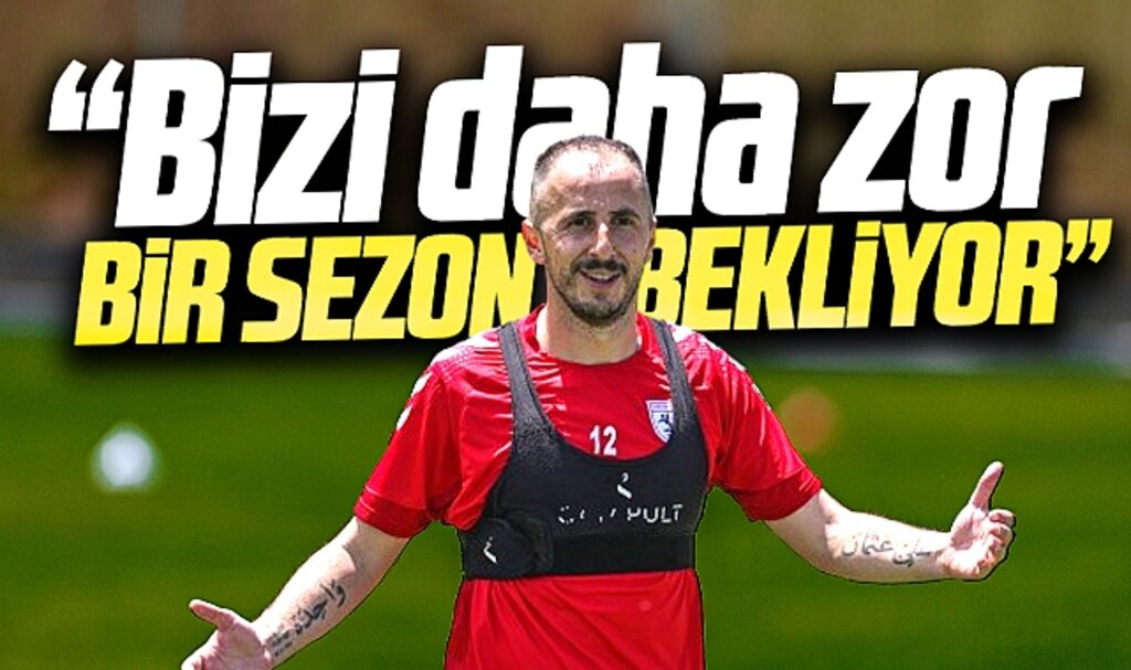 Samsunspor'un kaptanı Zeki Yavru açıkladı! Bizi zor bir sezon bekliyor