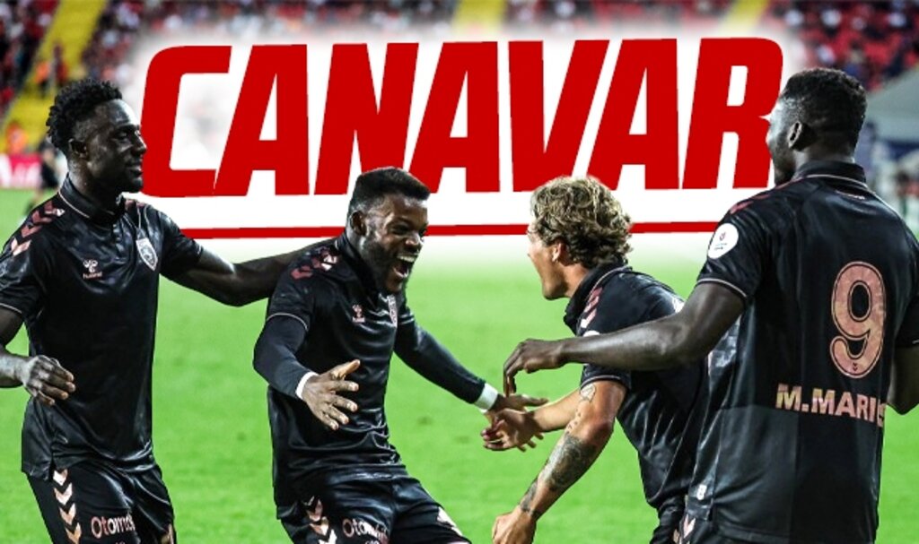 Samsunspor Gaziantepspor'u Holse'nin attığı tek golle yendi