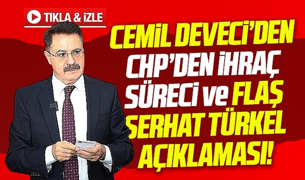 Samsun'da Cemil Deveci'den CHP'den ihraç süreci ve flaş Serhat Türkel açıklaması