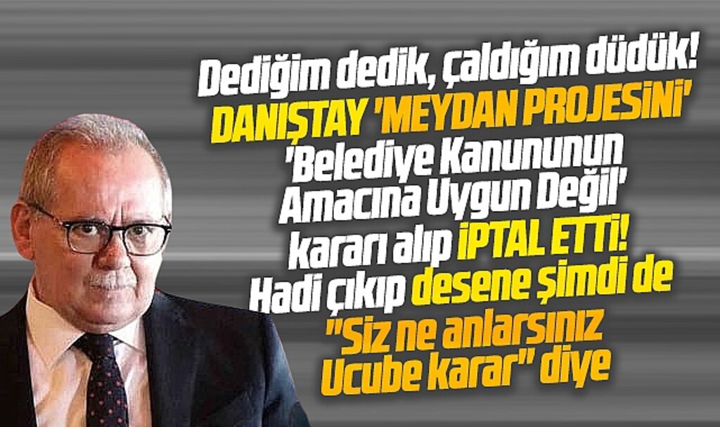 Samsun'da mahkeme kararlarına 'Ucube' diyen Demir, Danıştay'ın iptal kararına ne diyecek?