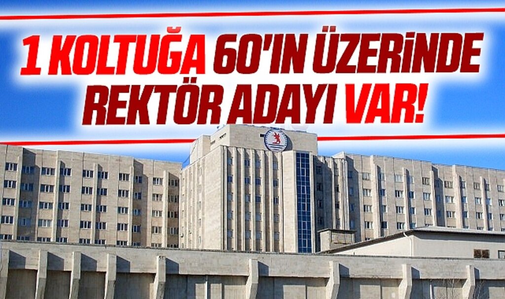 Samsun OMÜ'de bir koltuğa 60'ın üzerinde rektör adayı var! 