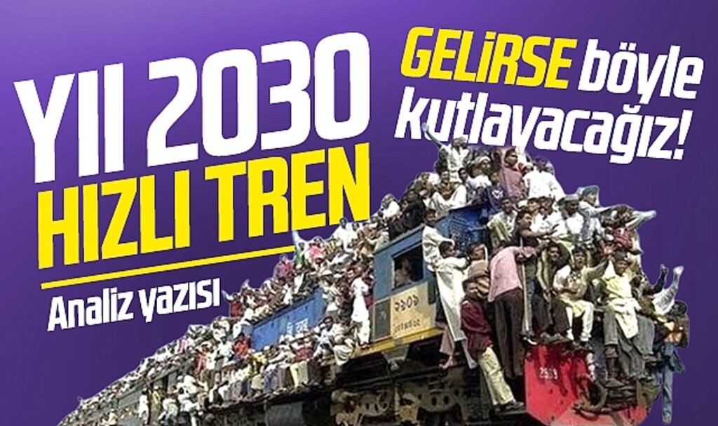 Samsun 15 yıldır Hızlı Treni bekliyor! 2030'da gelirse böyle kutlayacağız!