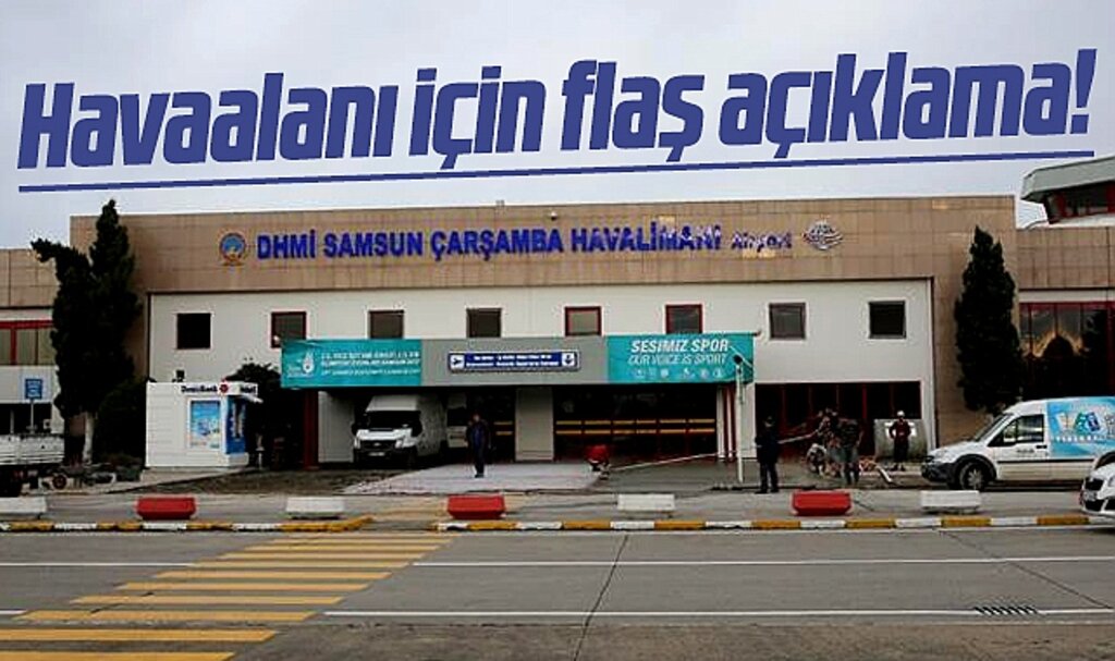 Samsun-Çarşamba Havaalanı ile ilgili Bakan Uraloğlu'ndan flaş açıklama! 