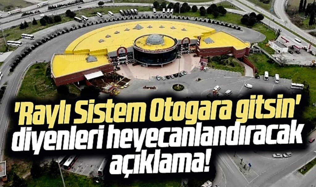 Samsun'da raylı sistem otogara gidecek mi? Heyecanlandıran açıklama!