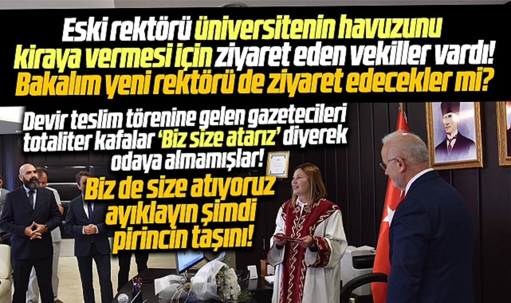 Samsun OMÜ havuzunun kiraya verilmesini isteyenler yeni rektörü de ziyaret edecek mi?