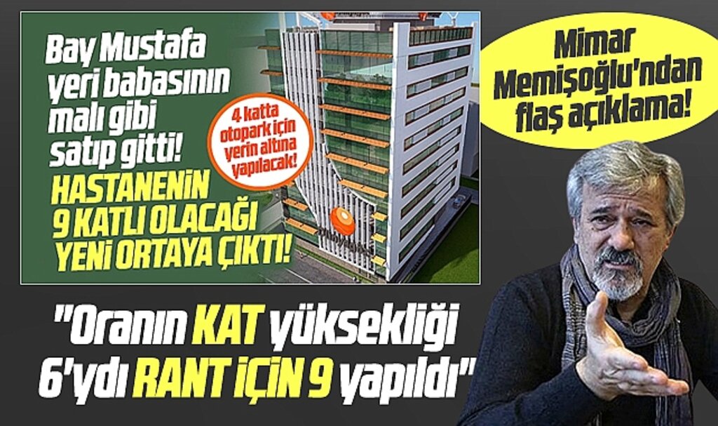 Samsun Cumhuriyet Meydanına yapılacak hastaneye tepki! 9 kat rant için verildi