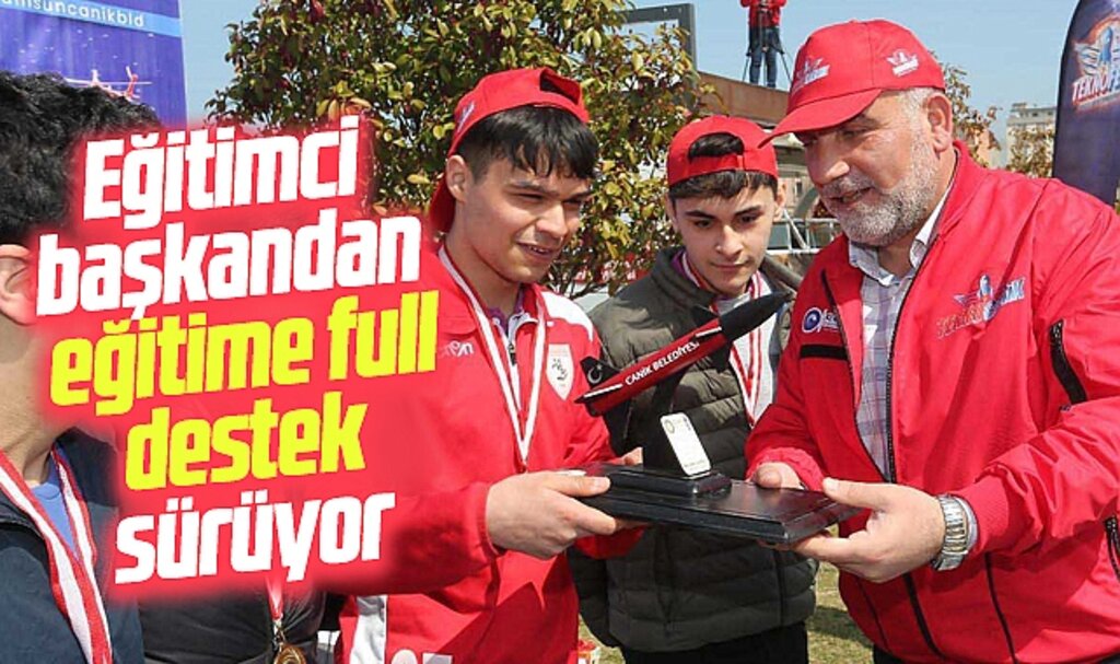 Samsun'da Canik Belediyesi'nin eğitim ve öğrencilere yönelik desteği sürüyor