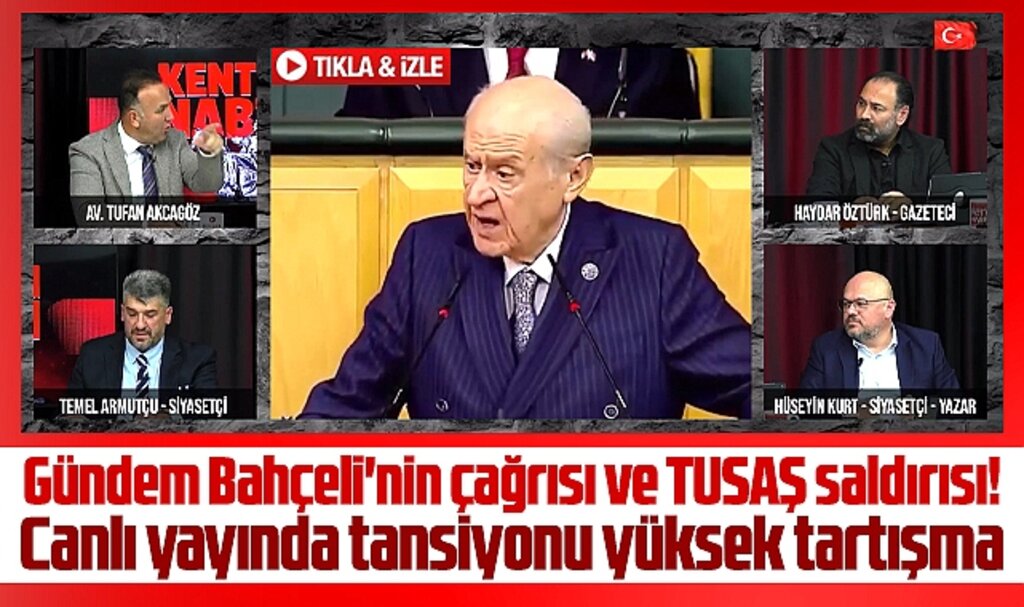 Samsun'da Kentin Nabzı canlı yayınında Bahçeli'nin çağrısı ve TUSAŞ saldırısı tartışıldı
