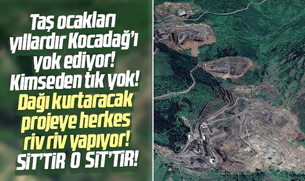 Samsun'da Kocadağ'a yapılan turizim yatırımı ve taş ocakları ile ilgili analiz yazısı