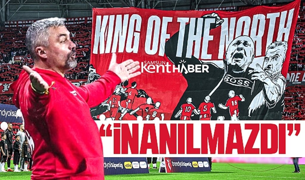 Samsunspor Teknik Direktörü Reis'den Fenerbahçe maçı koreografisi açıklaması