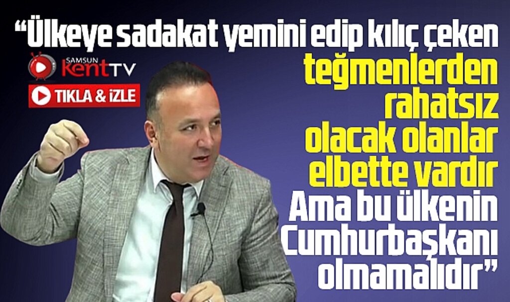 Samsun'da Av. Akcagöz'den teğmenler açıklaması! Cumhurbaşkanı rahatsız olmamalıdır