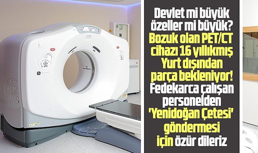 Samsun'da bozuk olan PET/CT cihazı 16 yıllık, tamir için yurt dışından parça bekleniyor