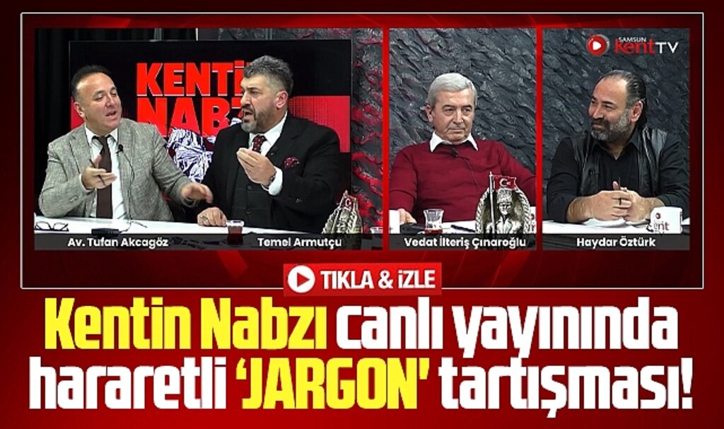 Samsun'da canlı yayında Akcagöz ve Armutçu arasında din jargonu tartışması çıktı