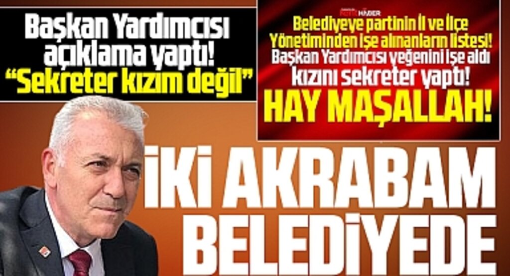 Samsun'da Suat Yıldız'dan akrabalarını belediyede işe aldırdığı iddiasına açıklama
