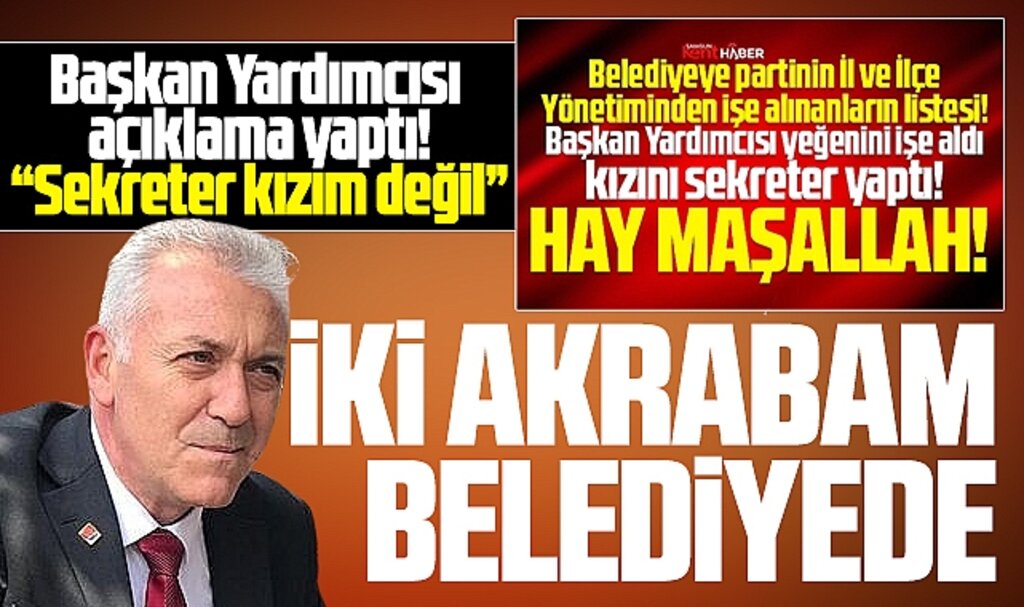 Samsun'da Suat Yıldız'dan akrabalarını belediyede işe aldırdığı iddiasına açıklama
