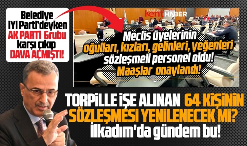 İlkadım Belediyesinde personel sözleşmesi yenilenecek mi? İhsan Kurnaz açıkladı 