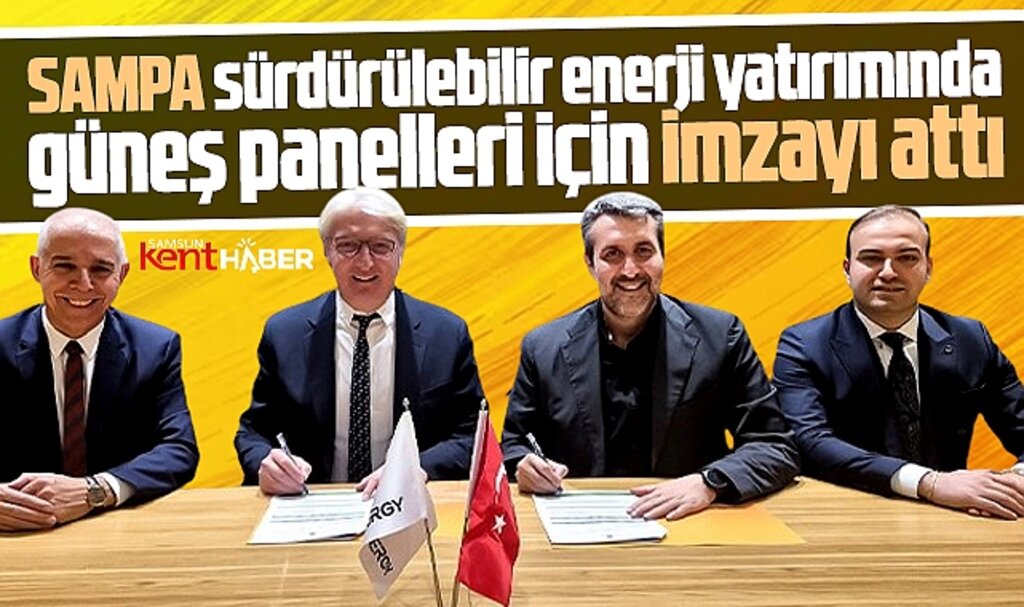 SAMPA Otomotiv GES yatırımı için Astronergy firması ile anlaştı