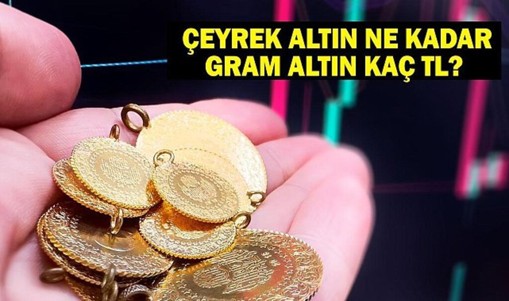 Altın fiyatları ne kadar oldu? Gram, çeyrek ve tam altın güncel fiyatları