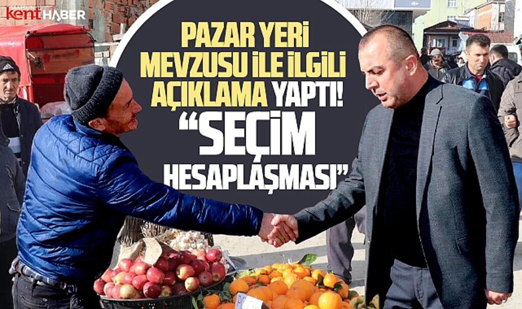 Samsun Asarcık'ta pazar yeri satışı tartışması! Belediye Başkanı seçim hesaplaşması dedi