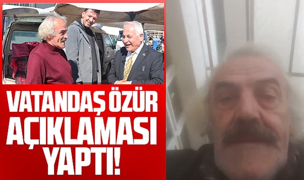 Samsun Kavak'ta emeklilere küfür olayında vatandaş özür açıklaması yaptı