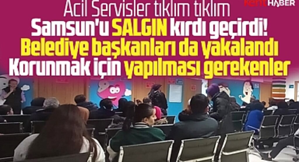 Samsun'u salgın kırdı geçirdi! Herkes Kombo Virüs'e yakalandı!