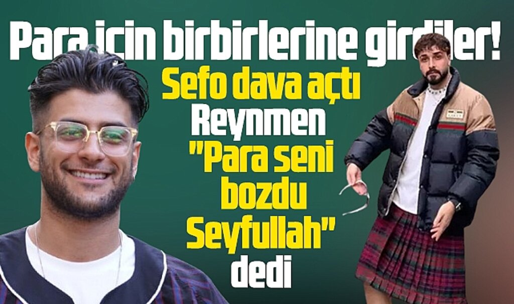 Samsunlu Sefo ile Reynmen arasında Bonita kavgası! Sefo dava açtı Reynmen salladı