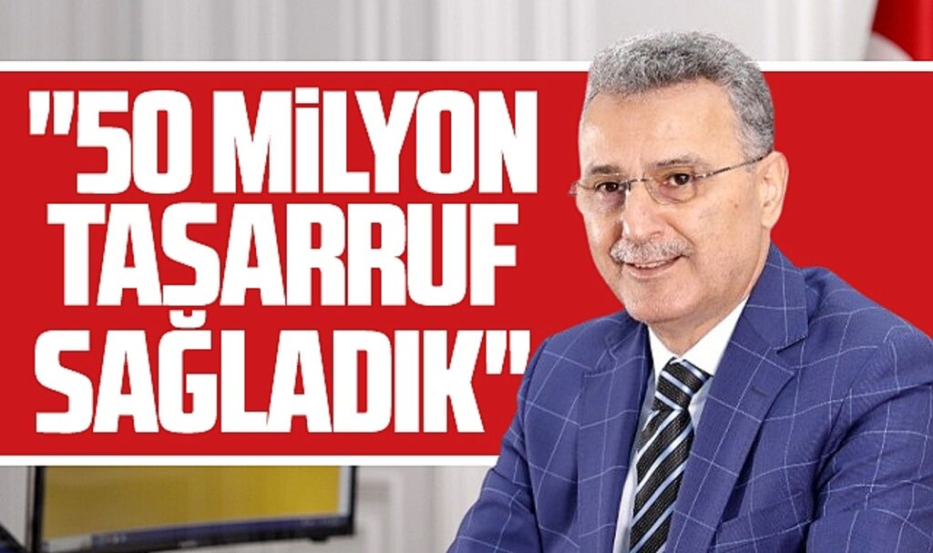 Samsun'da İlkadım Belediye Başkanı Kurnaz açıkladı! 50 milyon TL tasarruf yaptık