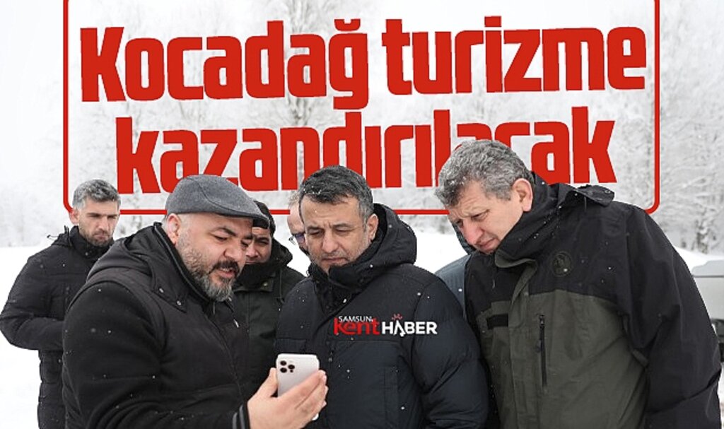 Samsun'un Atakum ilçesinde bulunan Kocadağ, turizme kazandırılacak