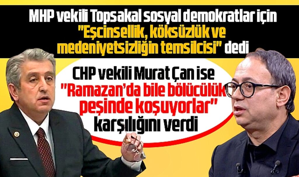 CHP Samsun Milletvekili Çan'dan İlyas Topsakal'a sosyal demokrat tepkisi!