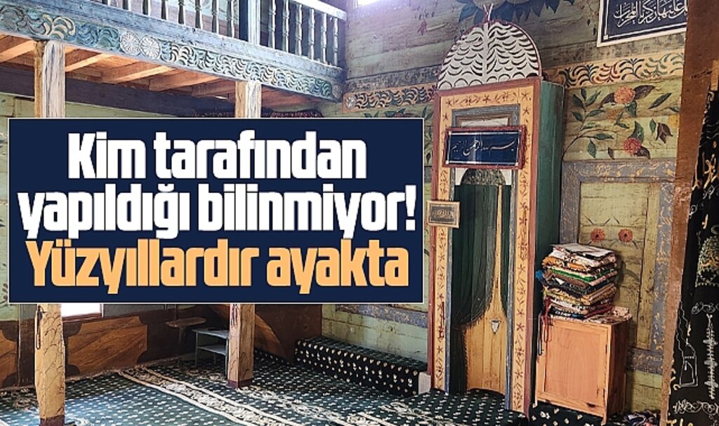 Samsun Asarcık'ta tarihi Koşaca Camisi yüzyıllardır ayakta duruyor