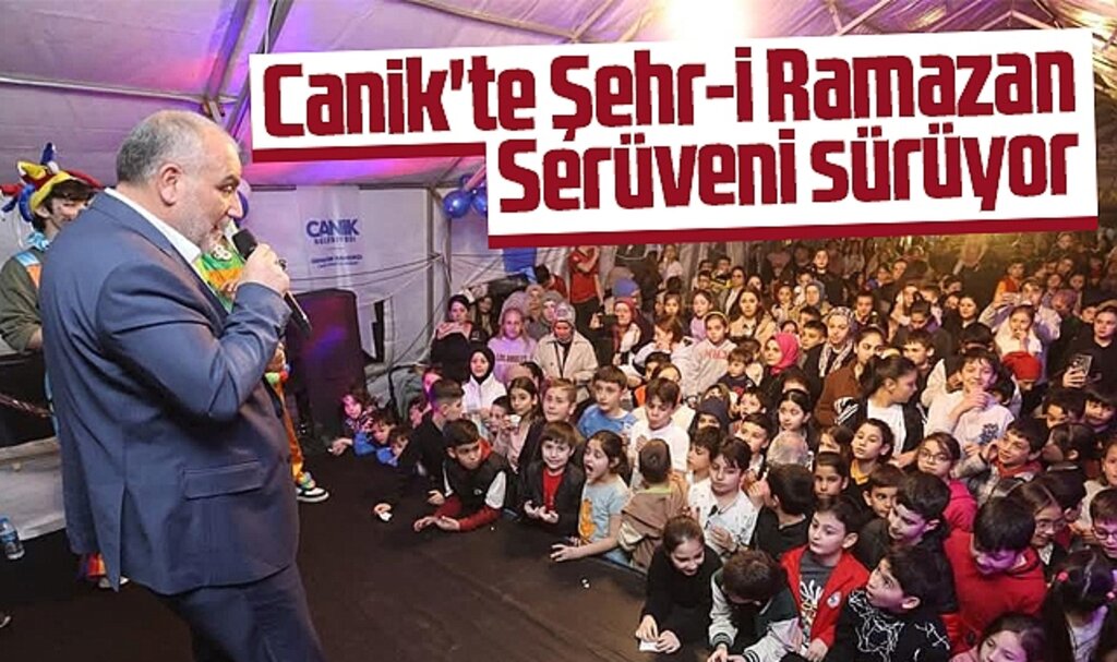 Samsun Canik'te Şehr-i Ramazan Serüveni mutlu bir Ramazan ayı yaşatıyor