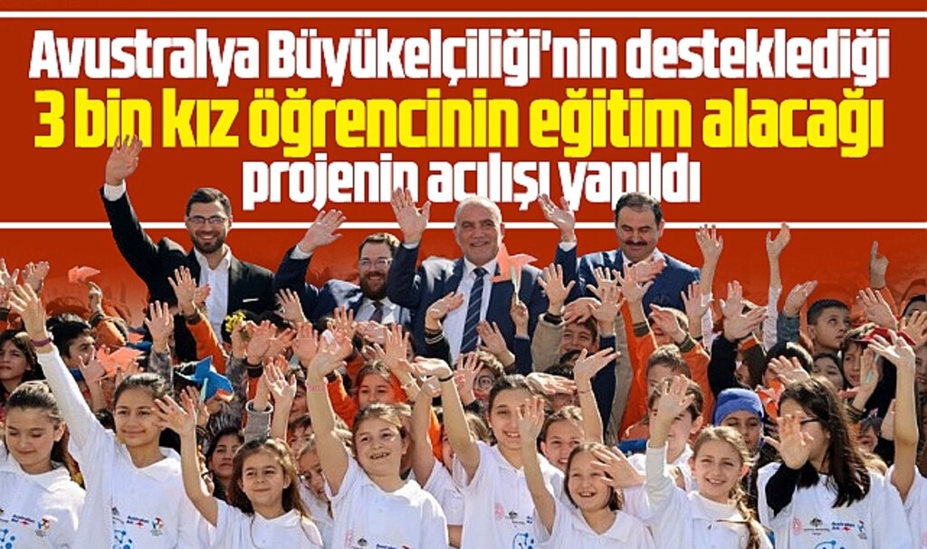 Samsun'da 3 bin kız öğrencinin yapay zeka eğitimi alacağı projenin açılışı yapıldı 