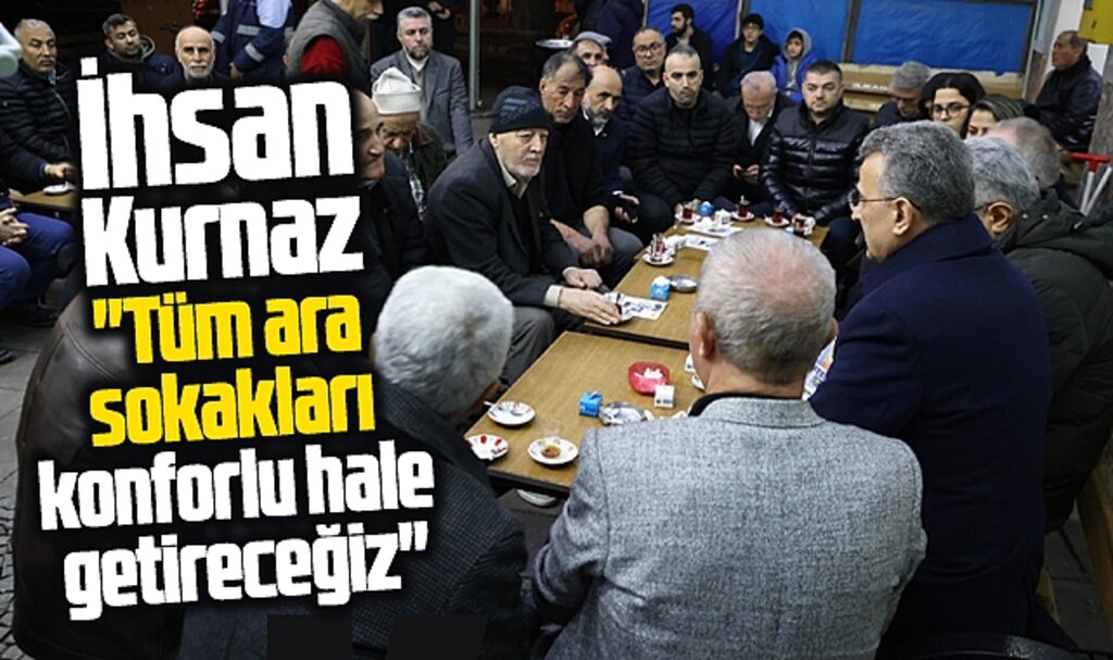 Samsun'da İlkadım Belediye Başkanı Kurnaz açıkladı! Sokaklar konforlu hale gelecek