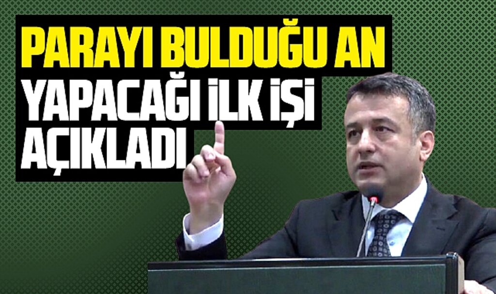 Samsun Büyükşehir Başkanı Doğan parayı bulduğu an yapacağı ilk işi açıkladı