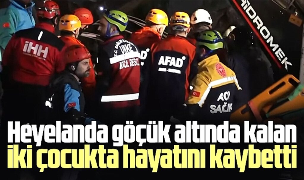 Samsun Canik'te heyelan faciası! Baba ve iki çocuk hayatını kaybetti