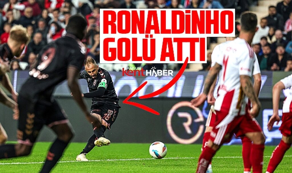 Zeki Yavru Antalya maçında Ronaldinho golü attı