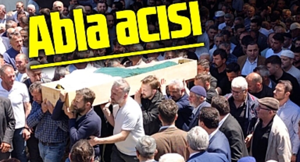 ASFED Genel Başkanı Osman Yılmaz vefat eden ablası Emine Macit'i toprağa verdi