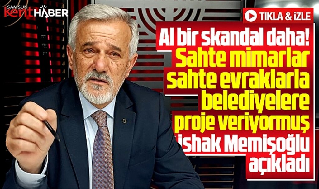 Samsun'da bir skandal daha! Sahte mimarlar belediyelere proje veriyormuş