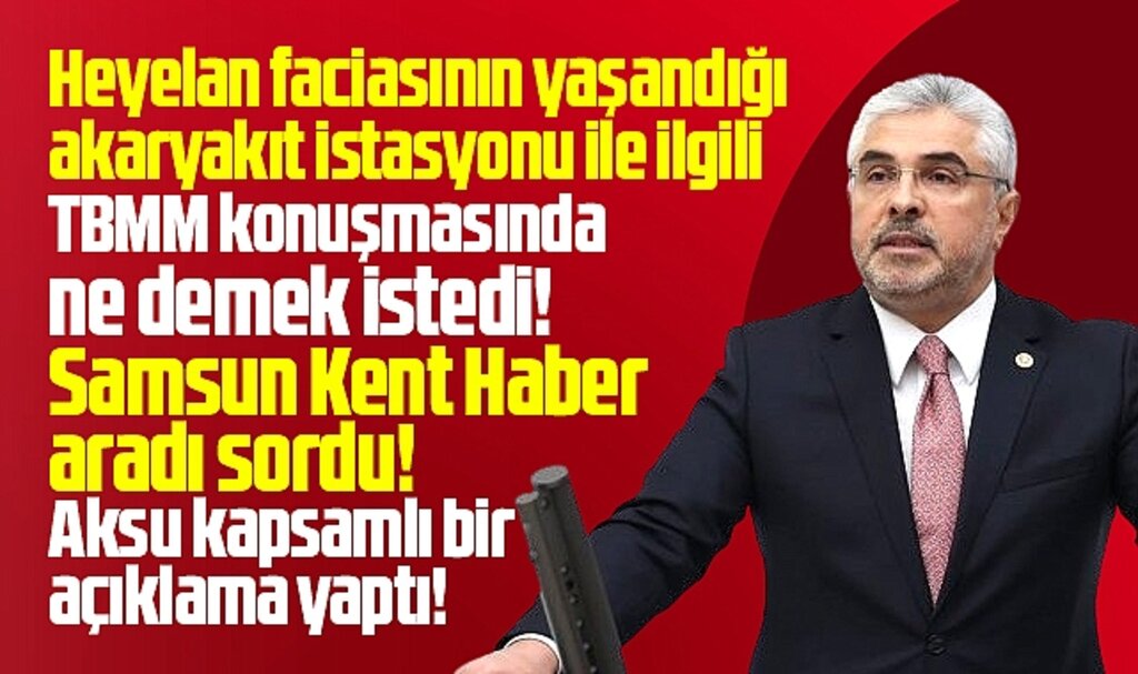 Samsun'da facia yaşanan benzinliğin ruhsatı ile ilgili Ersan Aksu'dan kapsamlı açıklama