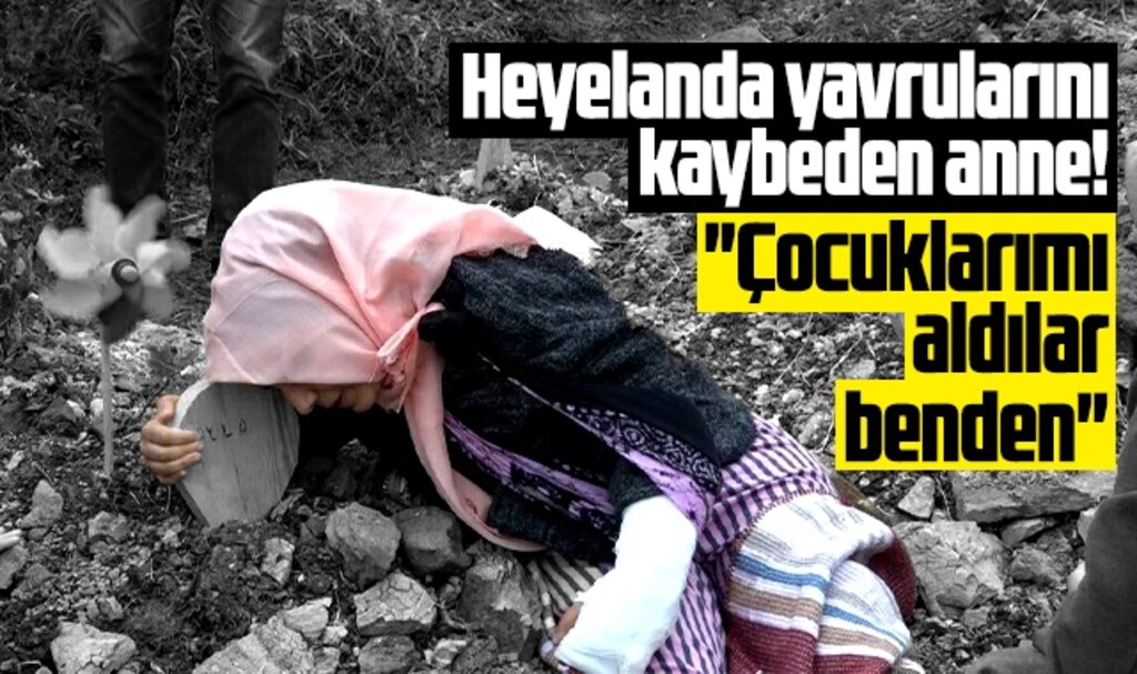 Samsun'da heyelanda çocuklarını kaybeden annenin feryadı yürek dağladı!