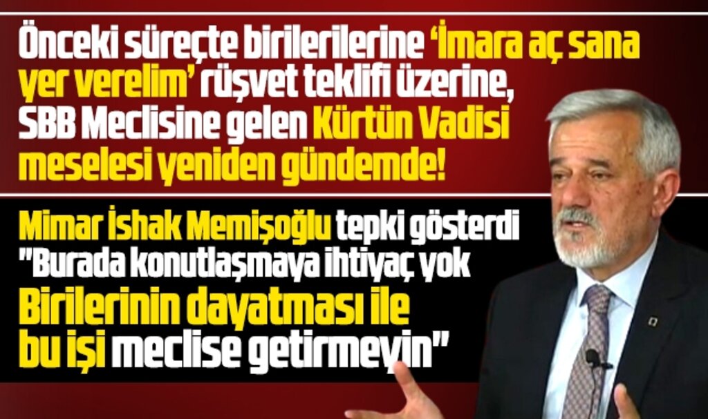 Samsun'da Kürtün Vadisi meselesi yeniden gündemde! Memişoğlu açıklama yaptı!
