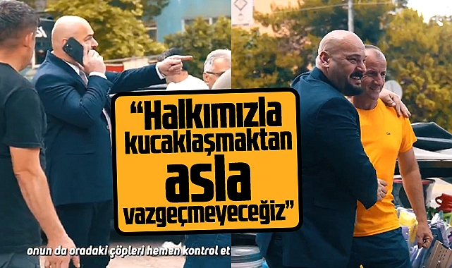 Samsun'da Atakum Belediye Başkanı Serhat Türkel esnaf ve vatandaşı gezdi